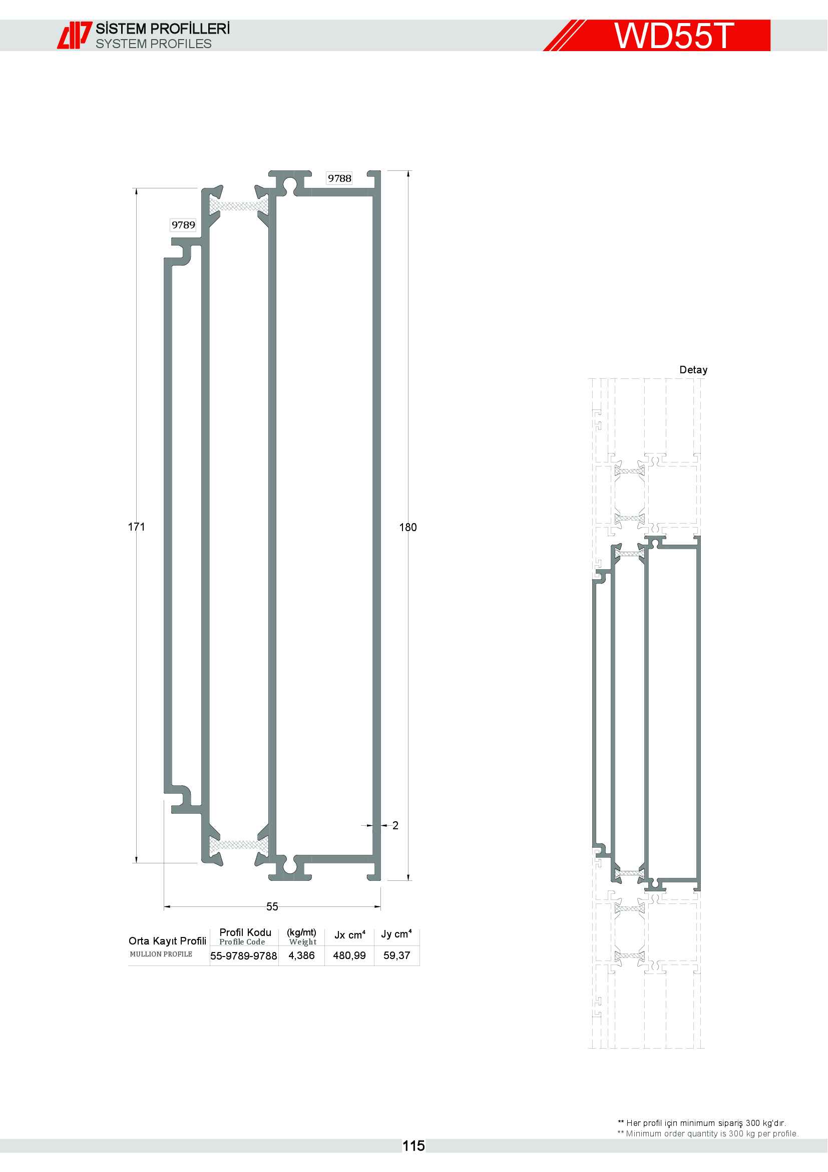 S 55 Yalıtımlı Alüminyum 44